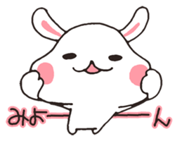 love-rabbit 2 sticker #5804838