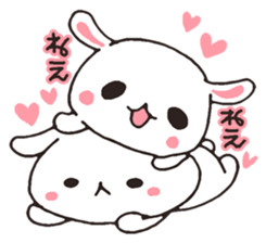 love-rabbit 2 sticker #5804841