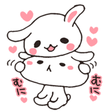 love-rabbit 2 sticker #5804842