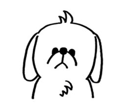 Dog of Kansai dialect sticker #5805035