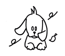 Dog of Kansai dialect sticker #5805038