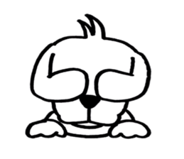 Dog of Kansai dialect sticker #5805039