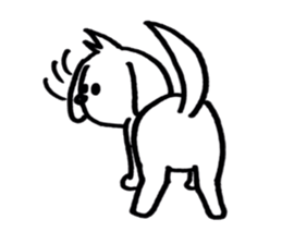 Dog of Kansai dialect sticker #5805041