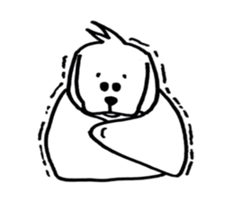 Dog of Kansai dialect sticker #5805043