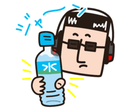 Desk Jockey. MORI-AGEO sticker #5805057