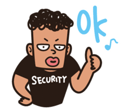 Desk Jockey. MORI-AGEO sticker #5805080