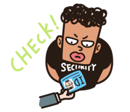 Desk Jockey. MORI-AGEO sticker #5805081