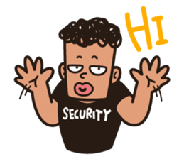 Desk Jockey. MORI-AGEO sticker #5805082