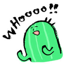 Cactus that can walk sticker #5805677