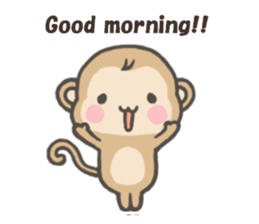 Sticker of monkey sticker #5805764