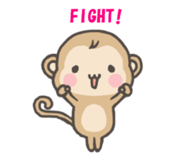 Sticker of monkey sticker #5805768