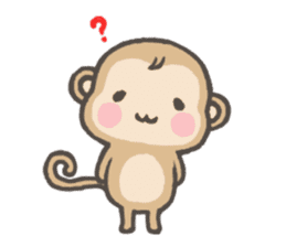 Sticker of monkey sticker #5805784