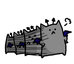 Ten nyan evil Nyan sticker #5806224