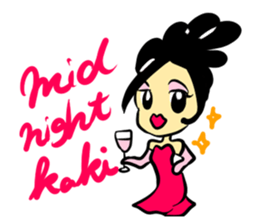 i love kaki! sticker #5806715