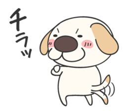 Puppy and piglet sticker #5806897