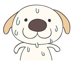 Puppy and piglet sticker #5806899