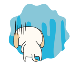 Puppy and piglet sticker #5806904