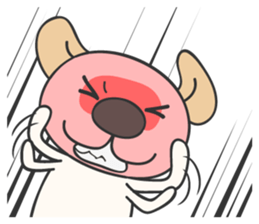 Puppy and piglet sticker #5806907