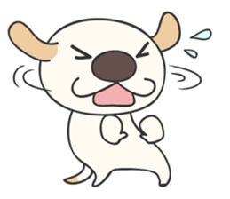 Puppy and piglet sticker #5806917