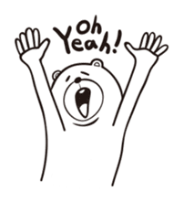 Ennui bear(English Version) sticker #5807168