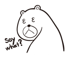 Ennui bear(English Version) sticker #5807169