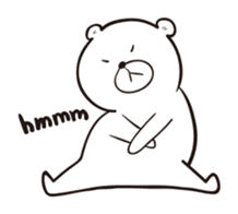 Ennui bear(English Version) sticker #5807171