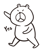 Ennui bear(English Version) sticker #5807179