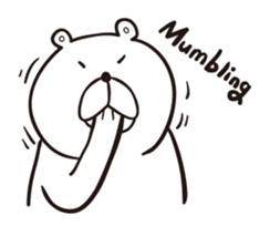 Ennui bear(English Version) sticker #5807183