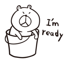 Ennui bear(English Version) sticker #5807186