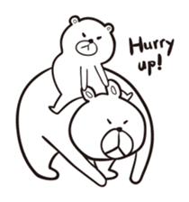 Ennui bear(English Version) sticker #5807189