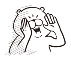 Ennui bear(English Version) sticker #5807202