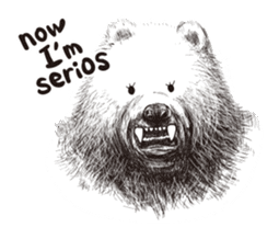 Ennui bear(English Version) sticker #5807203