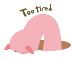 TONZO-kun(English Version) sticker #5807215