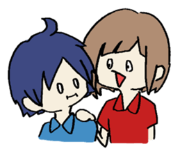 haruchan series start? sticker #5807256