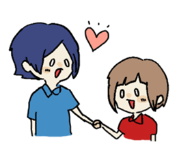 haruchan series start? sticker #5807279