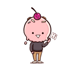 Five Crazy Ice Cream Cones (English) sticker #5807644