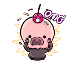 Five Crazy Ice Cream Cones (English) sticker #5807649