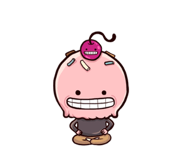 Five Crazy Ice Cream Cones (English) sticker #5807650