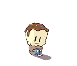 Five Crazy Ice Cream Cones (English) sticker #5807653