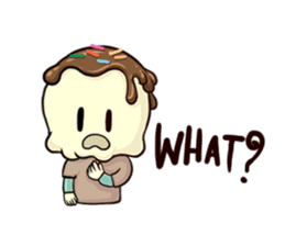 Five Crazy Ice Cream Cones (English) sticker #5807656