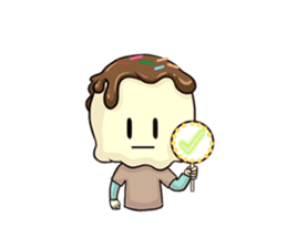 Five Crazy Ice Cream Cones (English) sticker #5807658