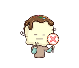 Five Crazy Ice Cream Cones (English) sticker #5807659