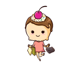 Five Crazy Ice Cream Cones (English) sticker #5807660