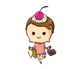 Five Crazy Ice Cream Cones (English) sticker #5807660