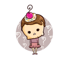 Five Crazy Ice Cream Cones (English) sticker #5807661