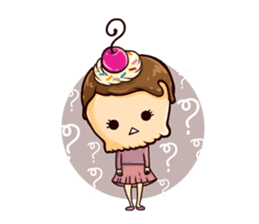 Five Crazy Ice Cream Cones (English) sticker #5807661