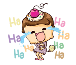 Five Crazy Ice Cream Cones (English) sticker #5807667