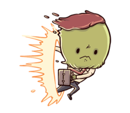 Five Crazy Ice Cream Cones (English) sticker #5807677