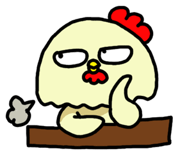 The Melancholy of Apon sticker #5807724