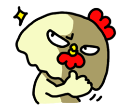 The Melancholy of Apon sticker #5807741